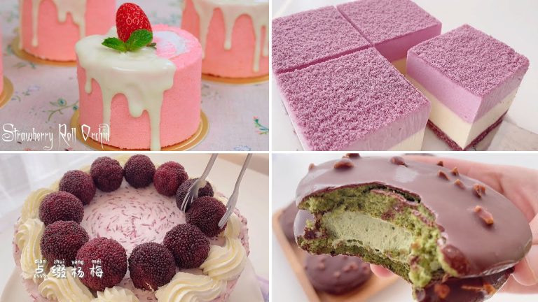 Tiktok ASMR Cooking 🍧 [Engsub] Easy Cooking Recipes Of Some Easy-To-Make Cakes #87