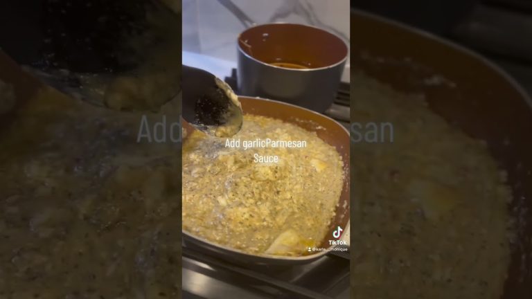 Garlic Parmesan pasta  Enjoy !