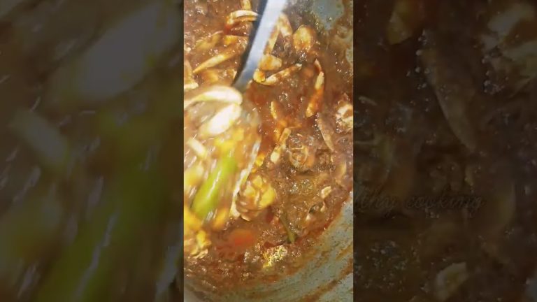 Crab recipe/Peethalu 😋👌 #peethalu #crab #crabrecipe #explorefood #shorts #seafoodrecipes #seafood