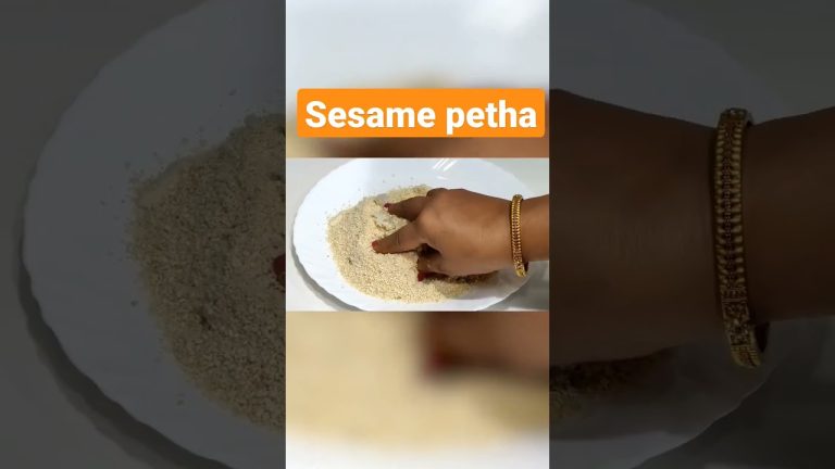 Sesame petha recipe in hindi | Indian sweet #cooking #recipes #youtubeshorts #sweet #petha #sesame