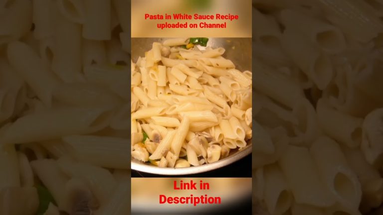 Pasta in White Sauce 😋😋😋 I Cheesy and Creamy I Must-Try I @LetsEat3275 I #tasty