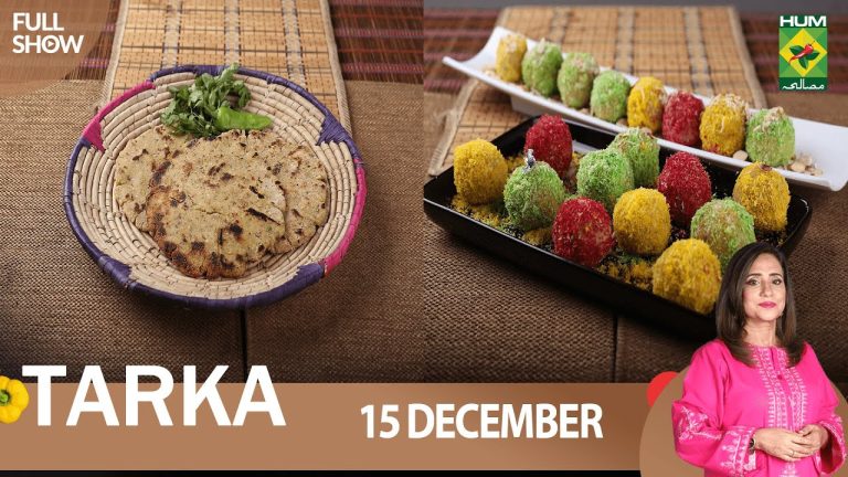 Tarka – 15 Dec 2022 – Recipes: Makai Ki Roti, Chicken Chatpata & Double Roti Kheer – Chef Rida Aftab