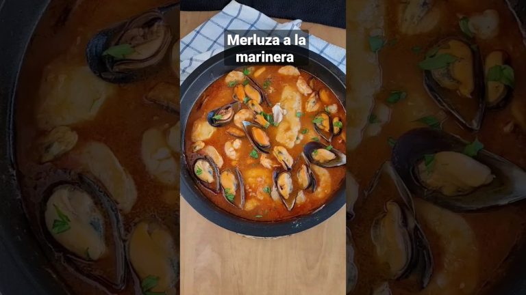 👌 MERLUZA A LA MARINERA