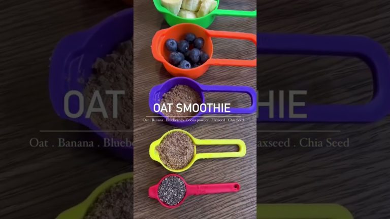 Yummy Oat Smoothie #subscribetomychannel #weightloss #viral #shorts #subscribe #juice #fiber