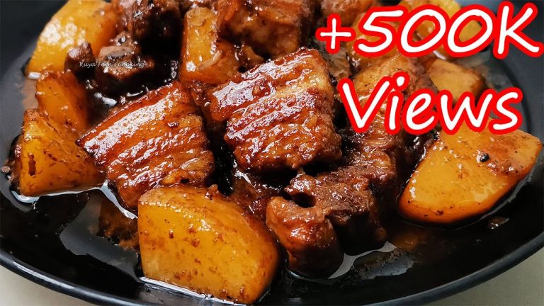 THE SECRET TO MAKE THE BEST “MELT IN YOUR MOUTH KILLER PORK ADOBO WITH POTATOES”!!!