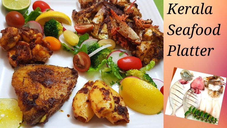 How To Make Kerala Seafood Dishes – Seafood Platter Recipe