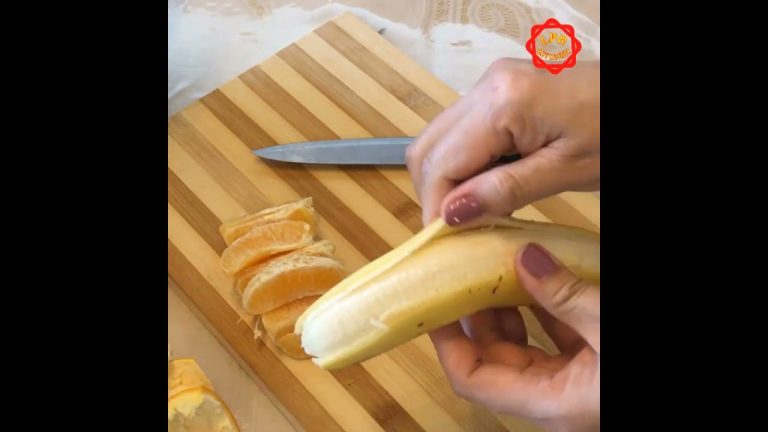 Banana Orange Smoothie #shorts #youtubeshorts