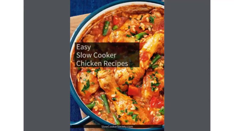 27 Slow Cooker Chicken Recipes Free Cookbook | SlowCookerSociety.com