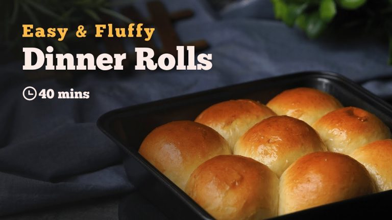 Easy Dinner Rolls | Easy Buns | Continental Recipes | Bread Recipes | Cookd