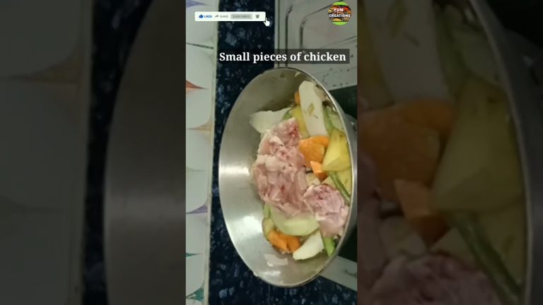 Chicken Stew Recipe / Easy And Healthy Chicken Stew #shorts #ytshorts #shorsviral #yt #easy #healthy