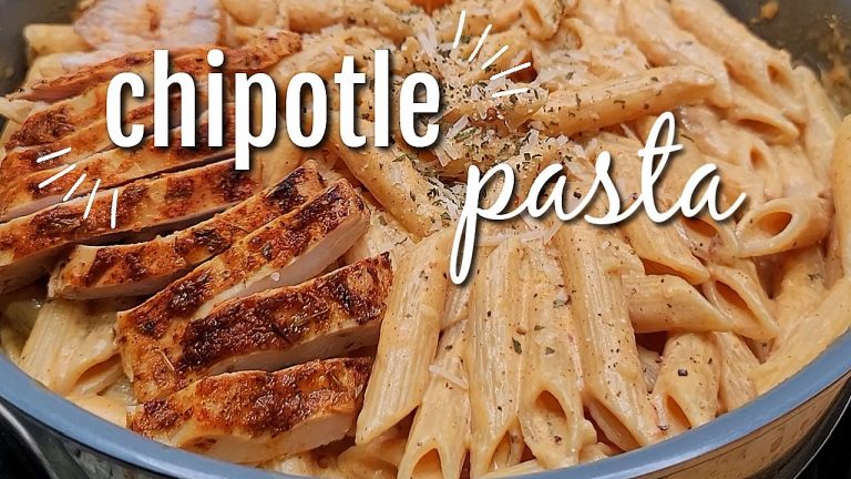 Creamy Chipotle Pasta #recipe