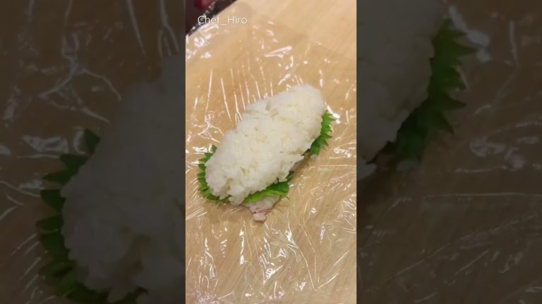 太刀魚の棒寿司が美味すぎた #sushi#寿司