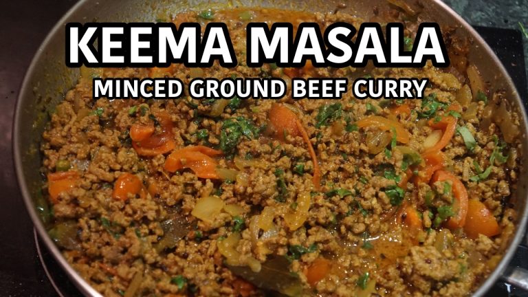 🇮🇳 Keema Masala Recipe – Indian Ground Beef Curry – Minced Beef Curry – Keema Recipes Youtube