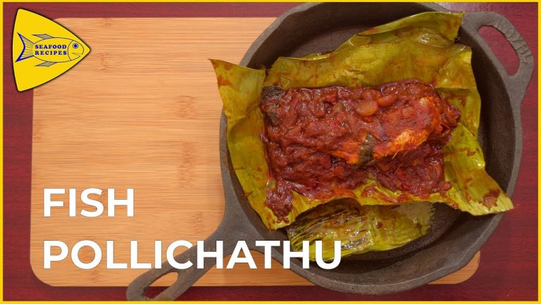 மீன் பொல்லிச்சத்து | Kerala Fish Pollichathu |  Meen Pollichathu @Seafood Recipes By Bayman
