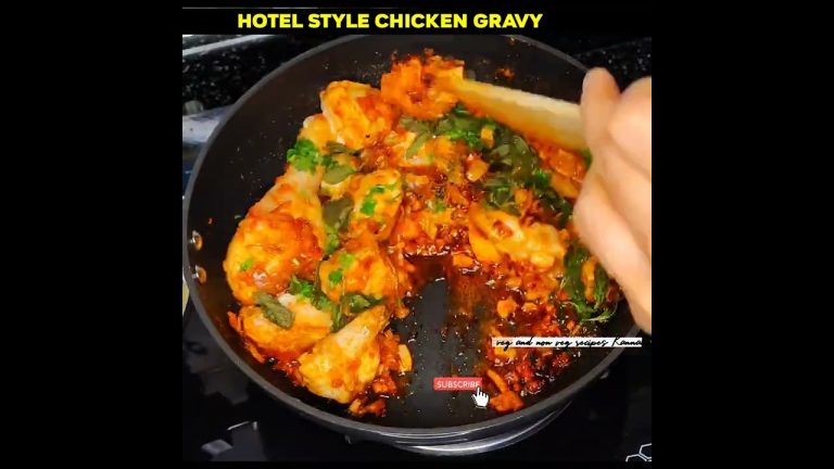 Hotel style chicken gravy🐔🐔😋😋🐓