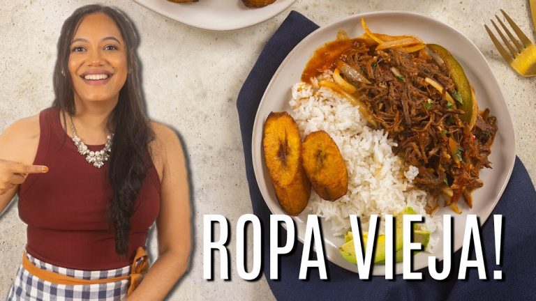 EASY Ropa Vieja | Braised Shredded Beef Brisket | Cuban Recipes | Chef Zee Cooks