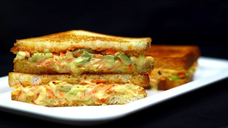 Restaurant Style Bread Sandwich || Easy Bread Sandwich || Bread Recipes