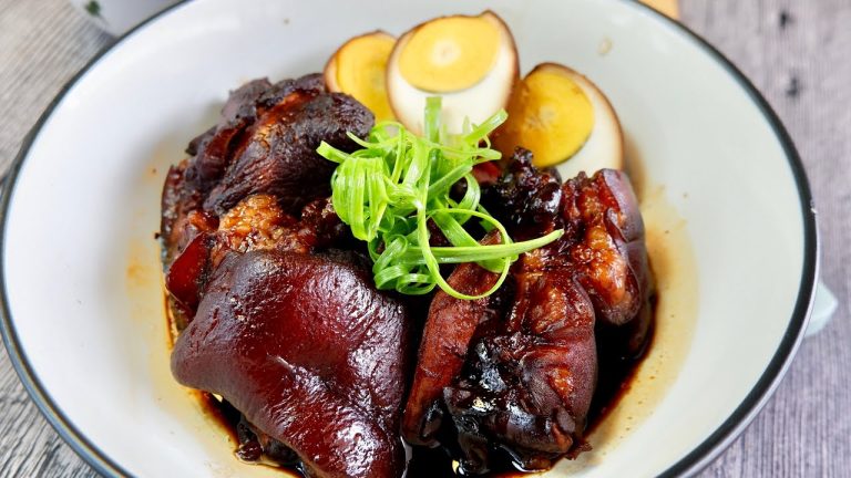Easily One of the Best! Super Easy Pork Trotter Vinegar 猪脚醋 Confinement Food Chinese Pork Recipe