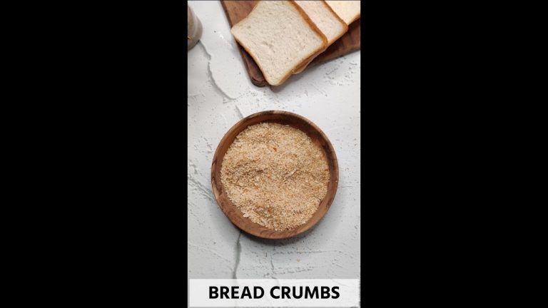 How to Make Bread Crumbs | Bread Crumbs Recipe | Homemade Bread Crumbs | Easy Breadcrumbs Recipe