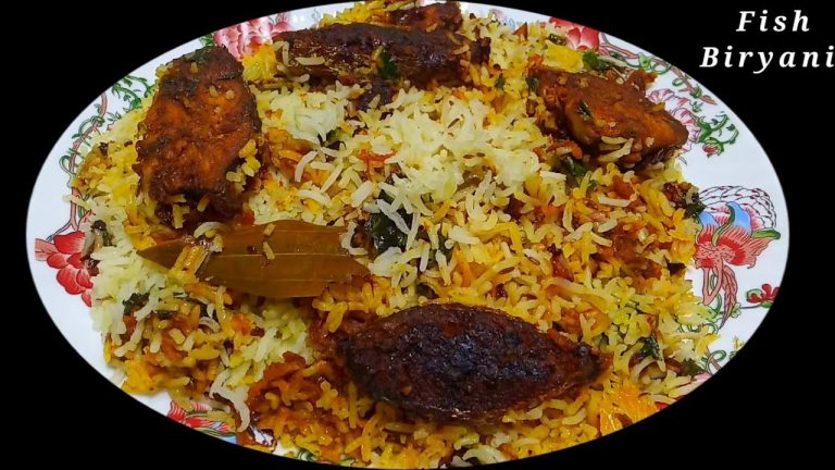 Fish Biryani | Surmai Fish Biryani | मछली की बिरयानी | Seafood Recipes Indian | King Fish Biryani