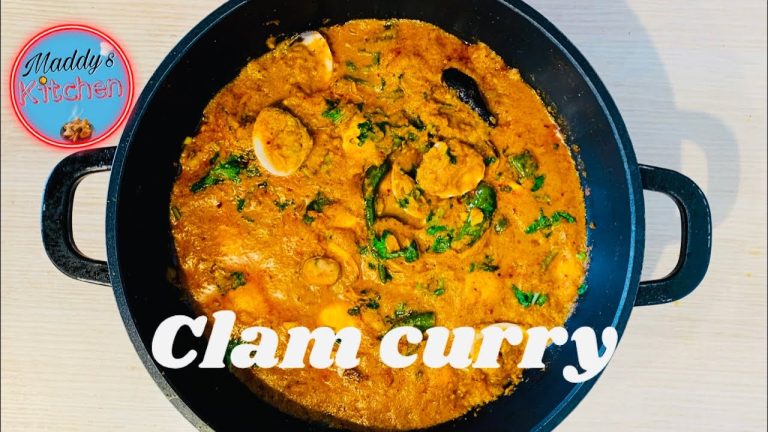 Clam curry | शिंपल्या मसाला | Seafood | Goan seafood recipes