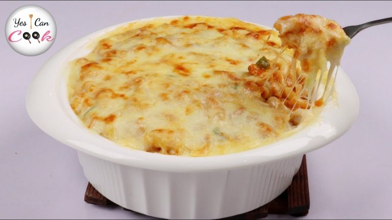 Juicy Creamy Chicken Pasta Macaroni by (YES I CAN COOK)