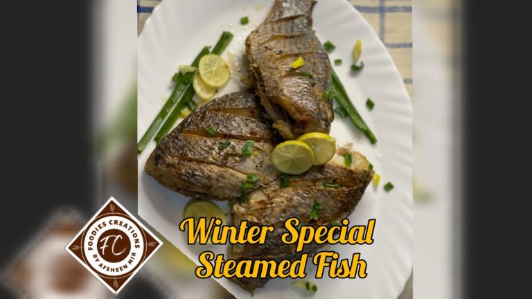 Steamed Fish| Steam Fish| Seafood/Fish Recipes|Quick and Easy Non Fry Fish Recipe|foodies creations|