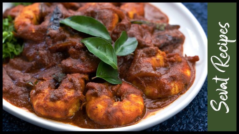Masala Prawns Recipe | Spicy Masala Prawns | YUMMY Prawn Masala | Seafood Recipes | Sevat Recipes