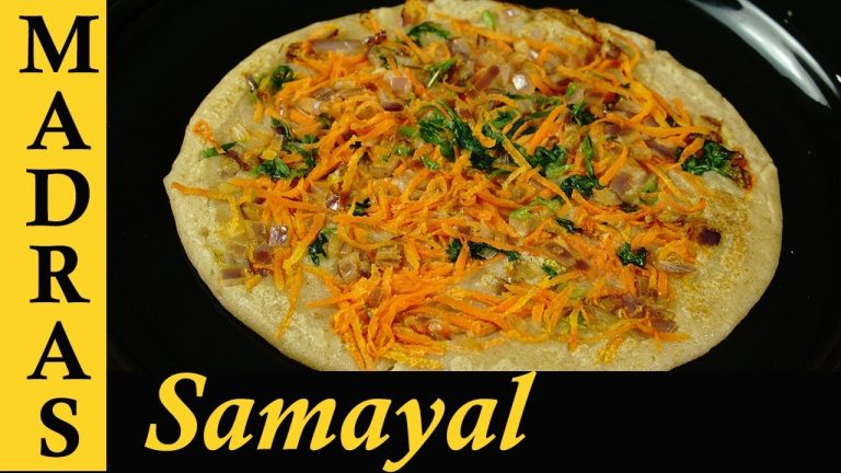 Bread Uttappam Recipe in Tamil | Quick and Easy Breakfast Recipes in Tamil | Bread Uthapam in Tamil