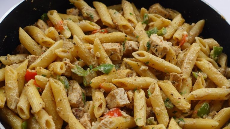 Creamy Chicken Pasta Recipe By Recipes Of The World