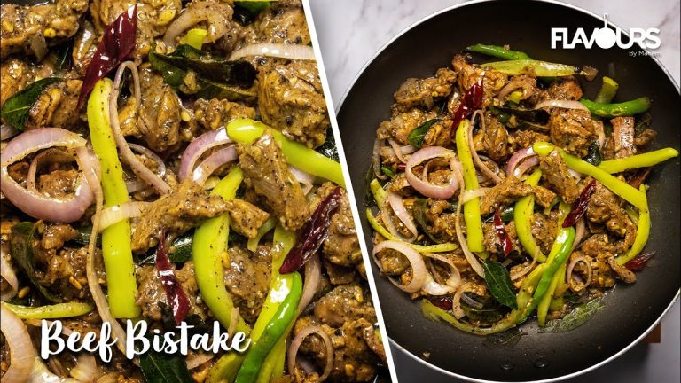 Beef Bistake | Sri lankan Style Beef Bistake | Beef Steak Recipe