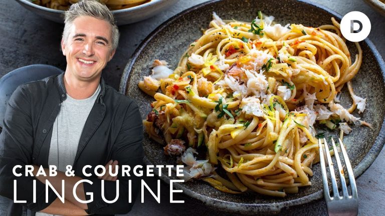 EASY Crab Pasta Recipe!