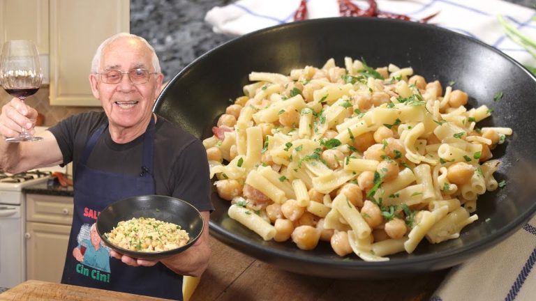 Pasta with Chickpeas Recipe (White Sauce Version) – Pasta e Ceci
