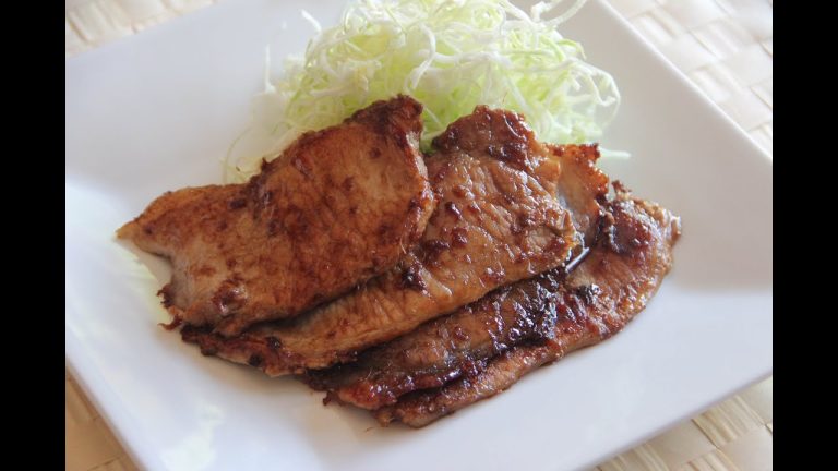Pork Shogayaki Recipe – Japanese Cooking 101