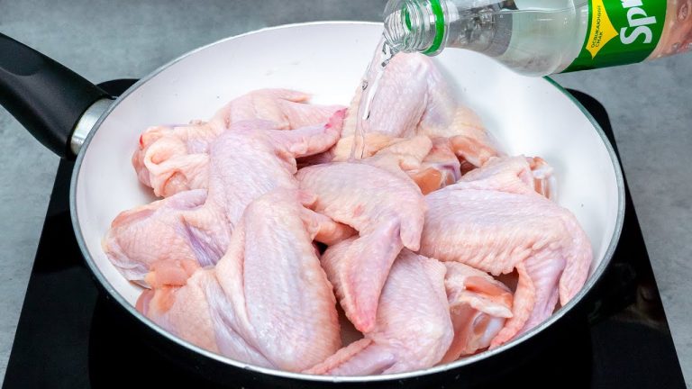 Chicken wings tastier than at KFC – with Sprite!