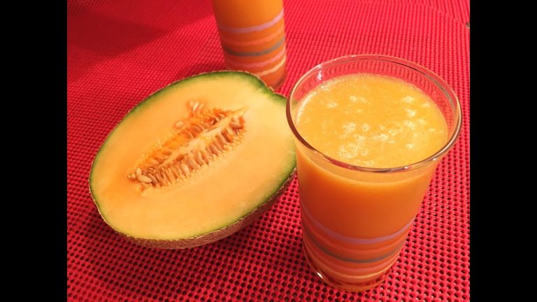 Cantaloupe Smoothie Recipe • Perfect Smoothie to stay Hydrated! – Episode #144