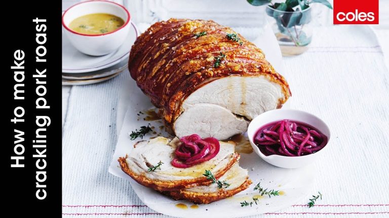 How to make crackling pork roast