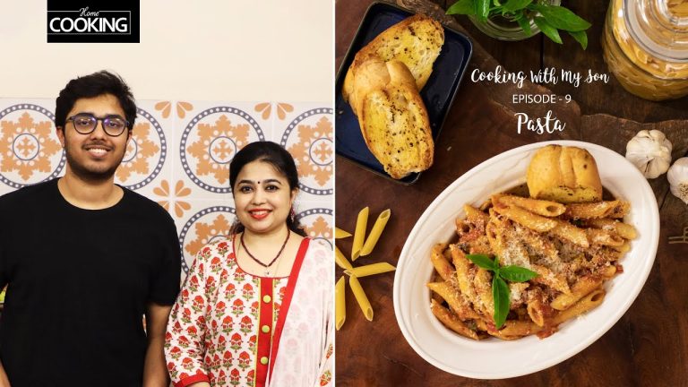 Cooking With My Son – Epi 9 | Creamy Tomato Pasta | Red Sauce Pasta | Pasta Recipes | Kids Recipes