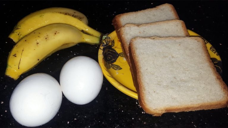 Egg bread recipes for breakfast  | Banana egg bread recipe