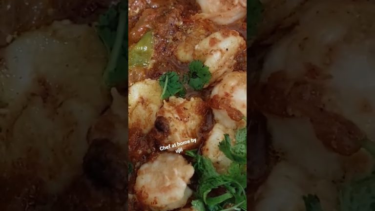 Winter special  yummy prawns  Recipe #shorts #cooking #chefathomebyujii #food #seafood