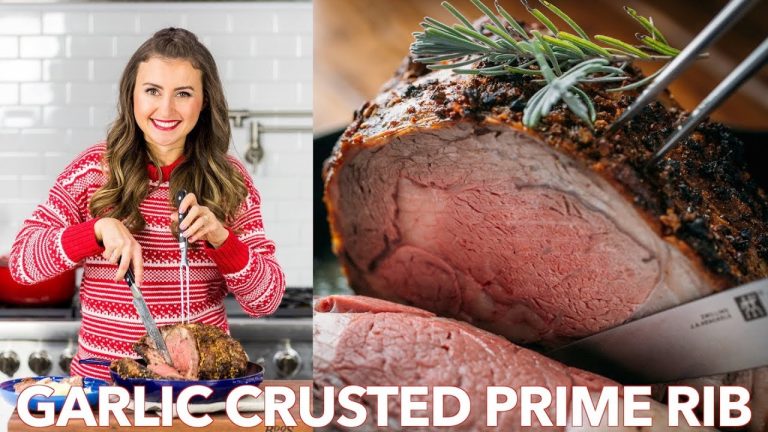 Garlic Crusted Prime Beef Rib Roast Recipe – Natasha's Kitchen