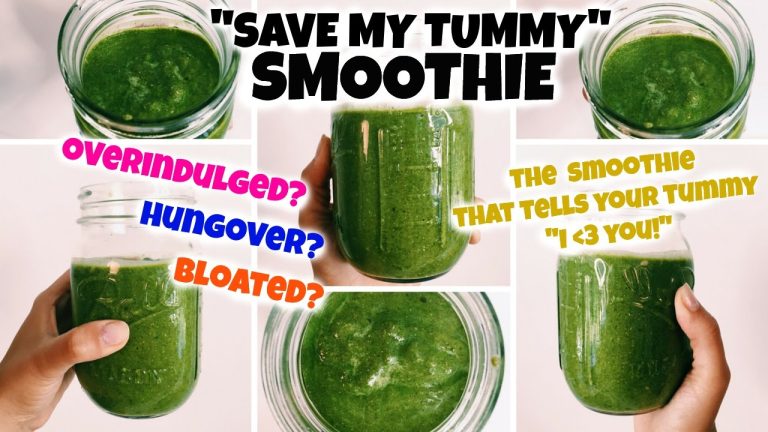 A Digestion-Boosting Smoothie | Best Green Smoothie Recipes “Save My Tummy Smoothie!”