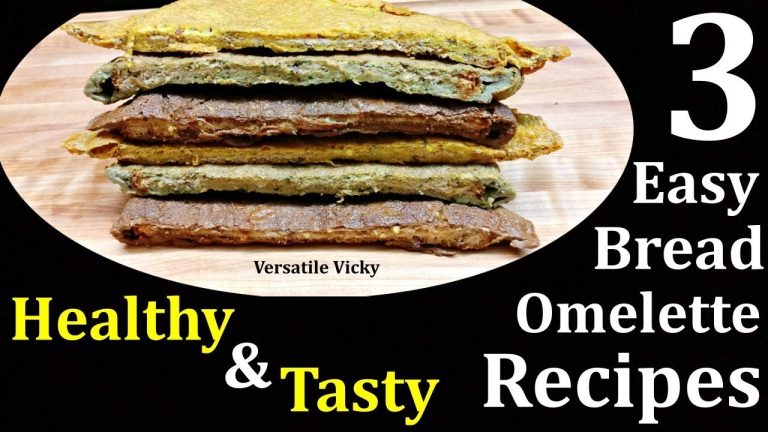 3 Egg Recipes For Weight Loss | 3 Bread Omelette Recipes For Breakfast To Lose Weight