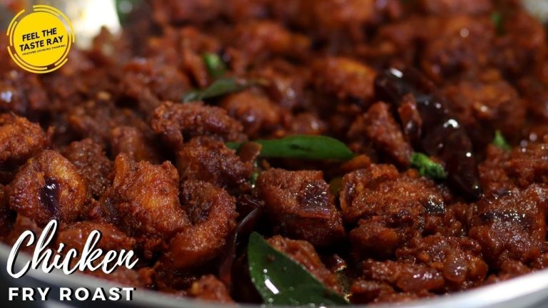 How To Make Chicken Fry Dry Roast – In Tamil  | Kerala Dry Chicken Roast Recipe