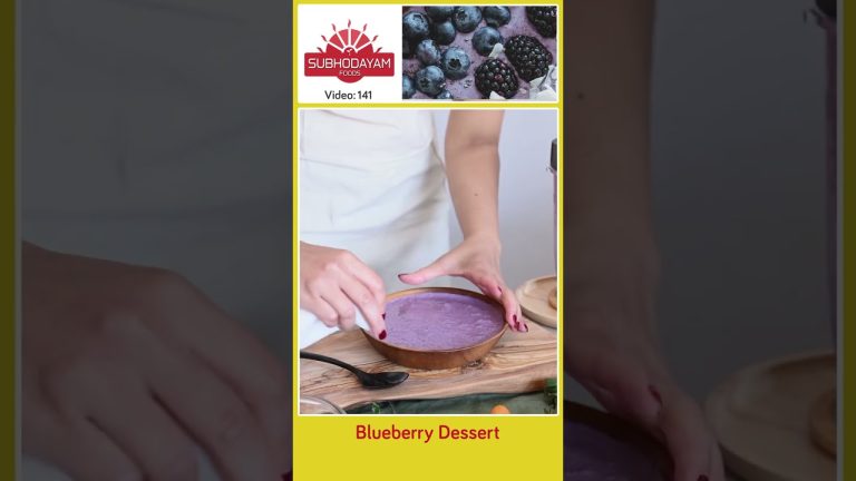 Blueberry Dessert | Blueberry Dessert Recipes #shorts