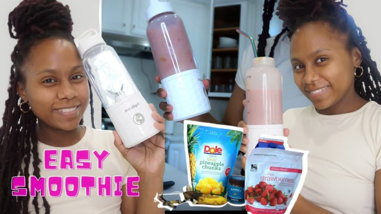 EASY Smoothie making with Popbabies Personal Blender | Smoothie Recipe