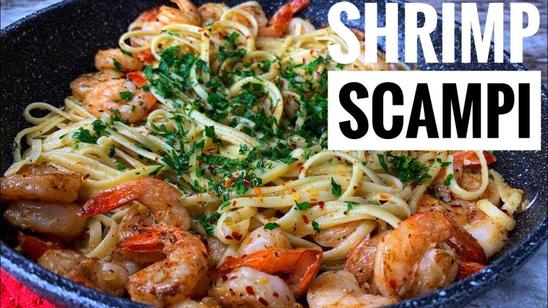 Garlic Butter Shrimp Scampi| Shrimp Pasta