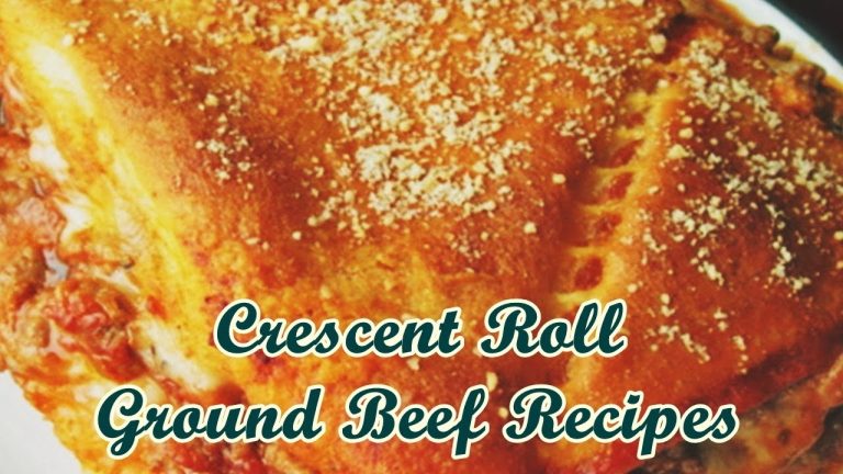 Crescent Roll Ground Beef Recipes