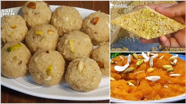 3 Easy Rawa(suji) Sweet Recipe|Semolina Dessert Recipes| Easy Suji Desserts| Classic Kitchen Recipes
