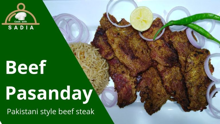 Beef Pasanday Recipe by Cook with Sadia | Beef Steak | Beef recipes